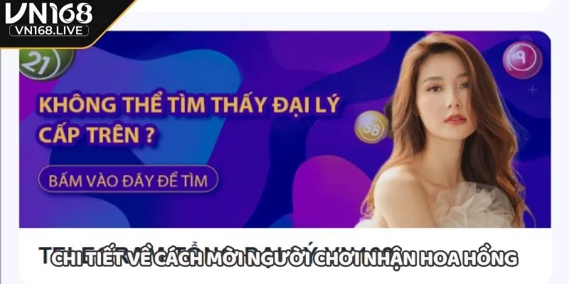 Chi tiết về cách mời người chơi nhận hoa hồng