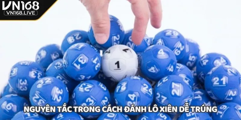 Nguyên tắc trong cách đánh lô xiên dễ trúng