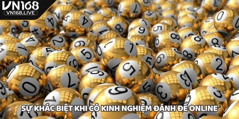 Sự khác biệt khi có kinh nghiệm đánh đề online